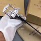 Thắt lưng Burberry nam siêu cấp khóa trắng TLNBB-878