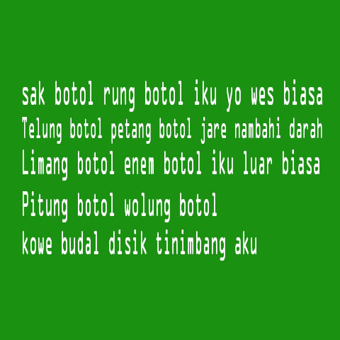 Gambar DP kata-kata jalanan Jawa - Gambar DP Meme