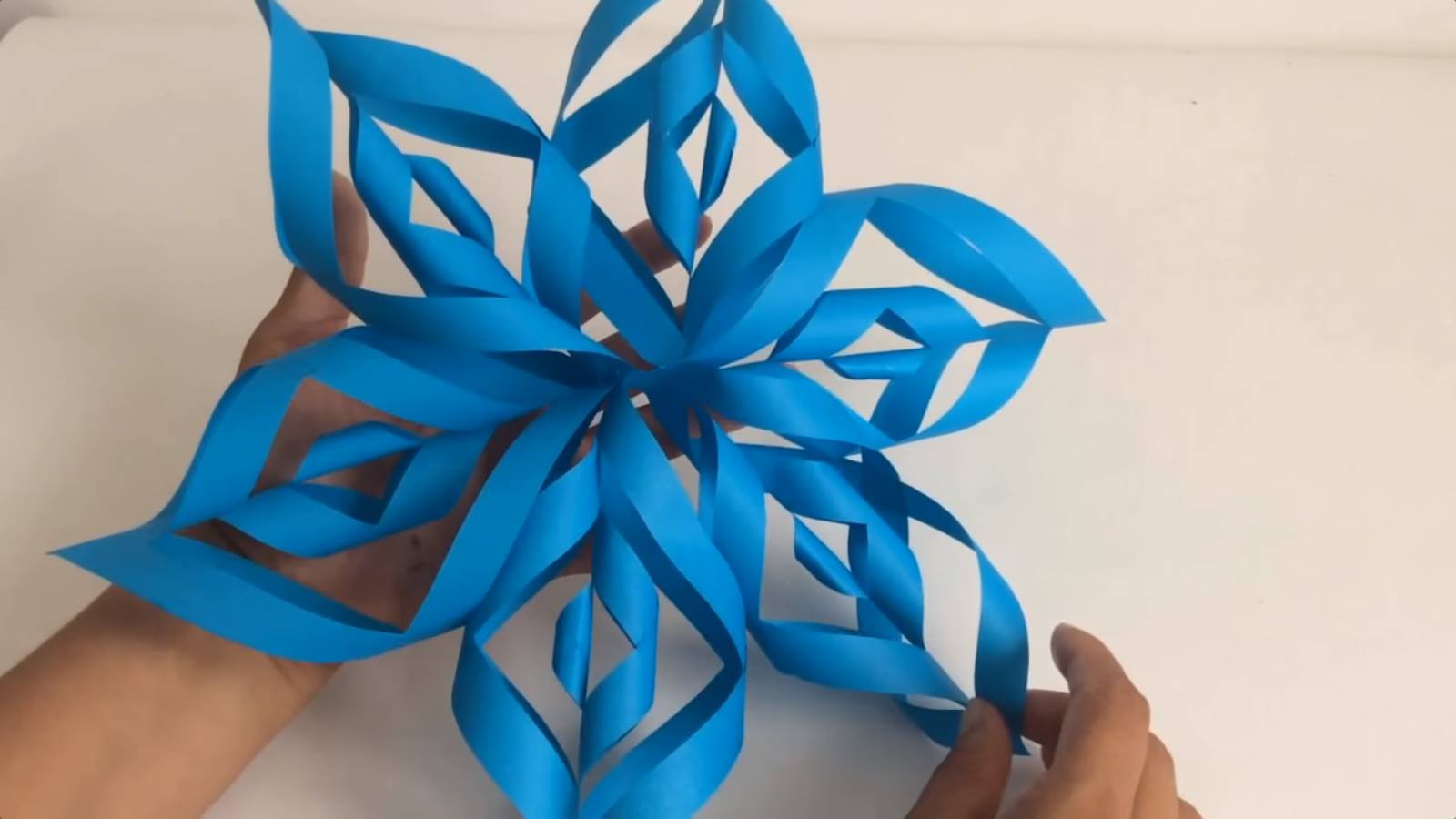 Navidad Flor De Papel Decoraciones Navideñas