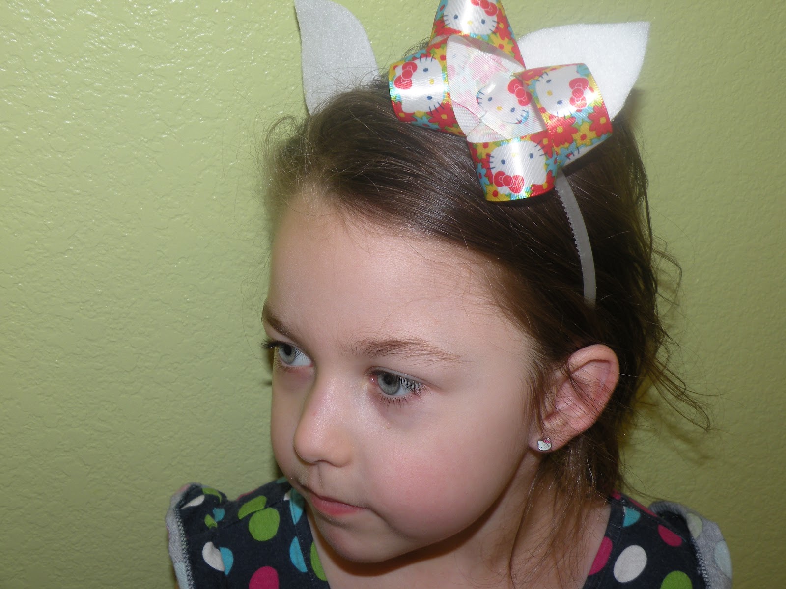 Sprinkle Butterfly Blog Kitty Ears Head Band