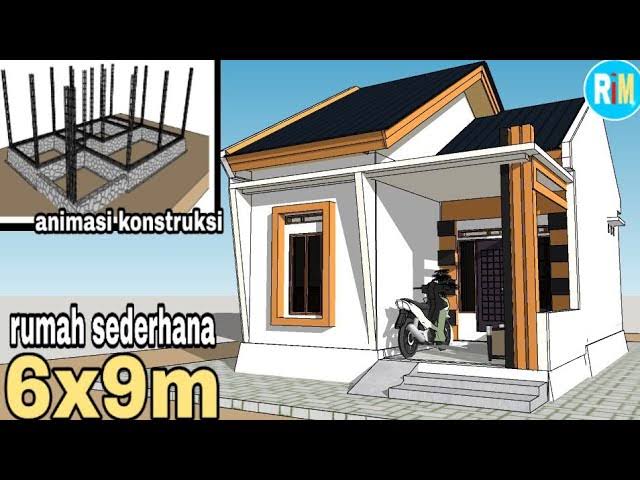 Ukuran rumah 6x9 3 kamar