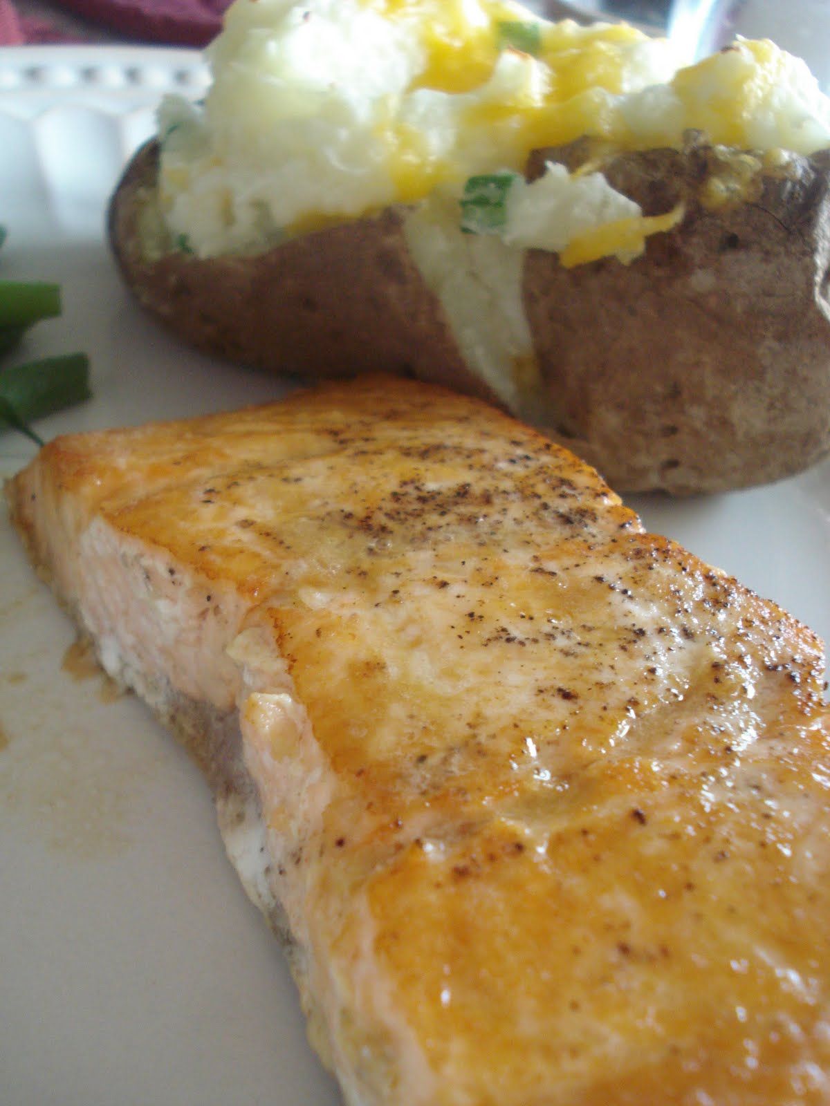Compliments To The Chef: Honey-Mustard Salmon