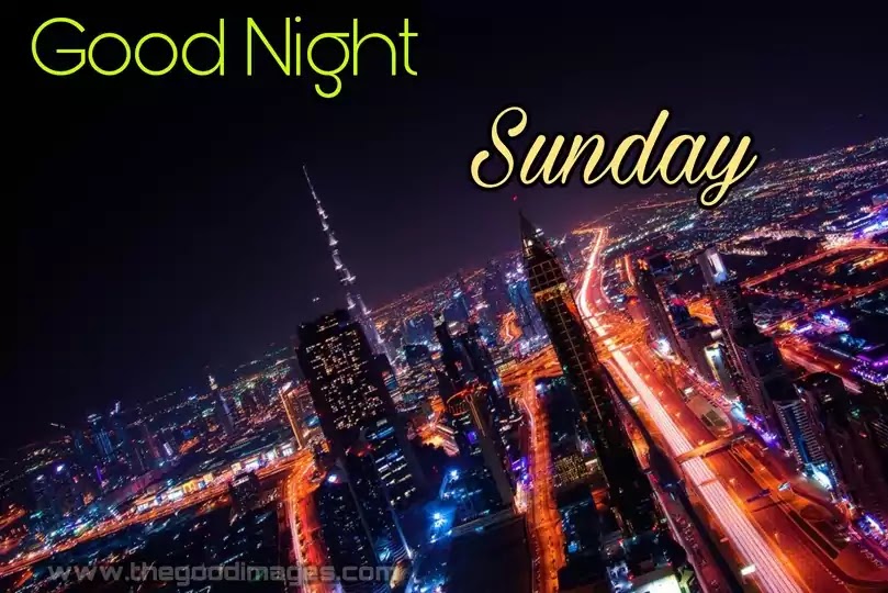 Good Night Sunday Images,Photos,Pictures, Pics for Whatsapp