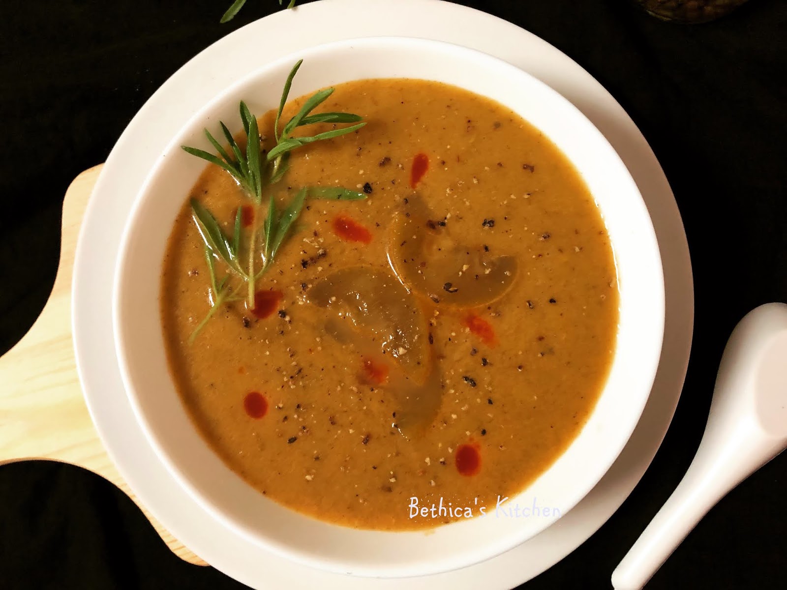 Bethica's Kitchen Flavours Bottle Gourd Soup with Rosemary Flavour