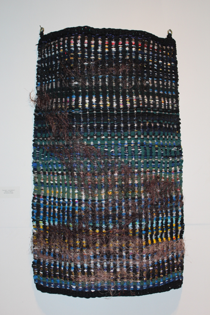 Krystyna Sadej art made of recyclable material Tapestries made with recyclable materials