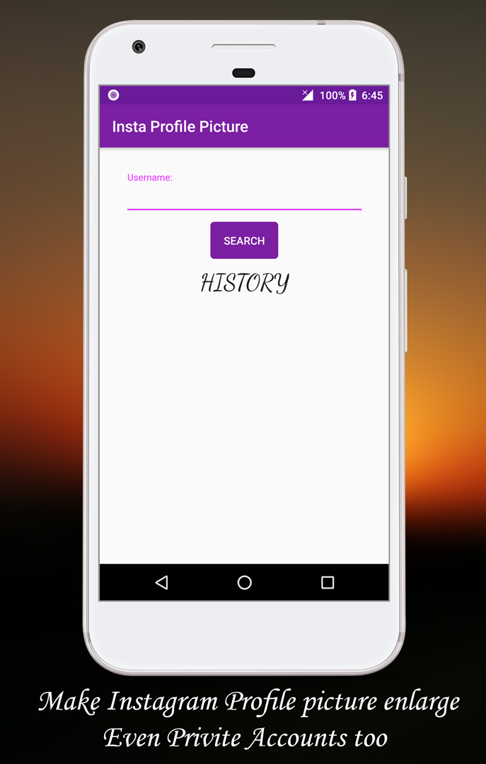 Insta Profile Picture (Enlarger)