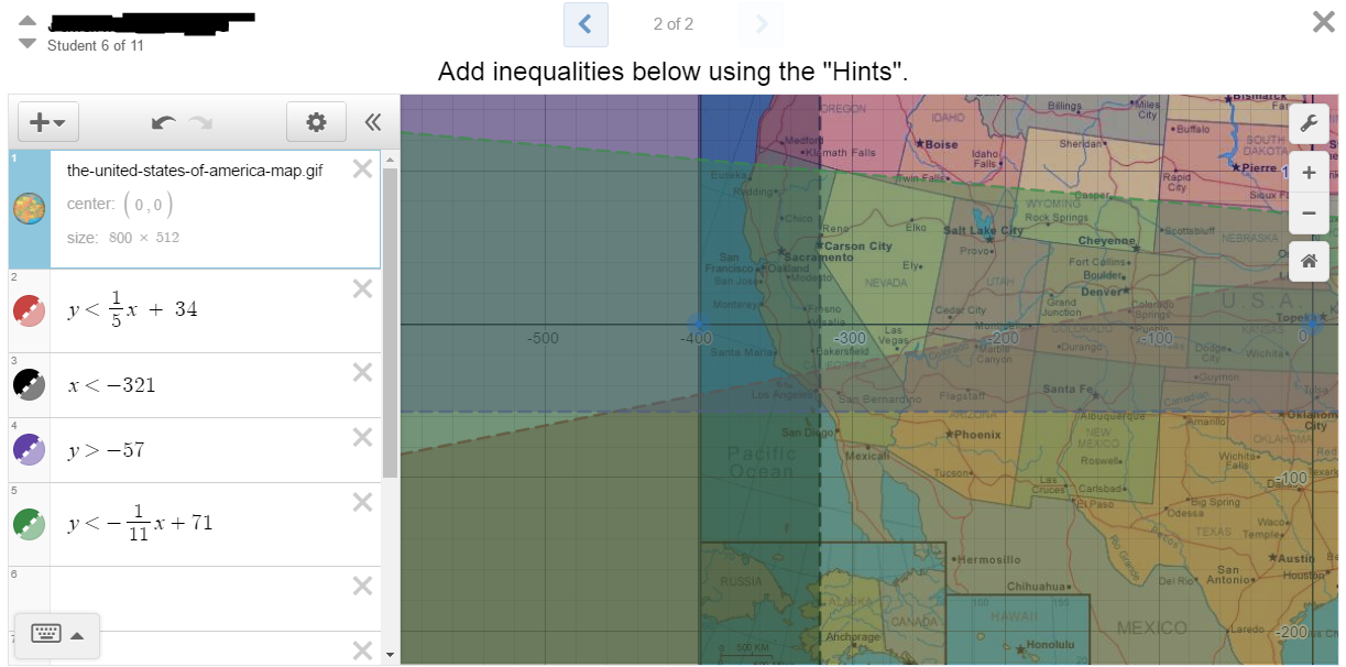 Teacheri Procrastinatus A System of Inequalities Desmos Activity