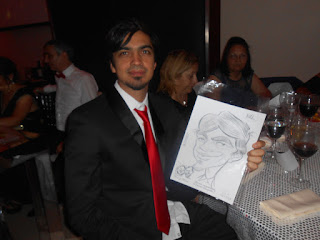 caricatura souvenir casamientos eventos