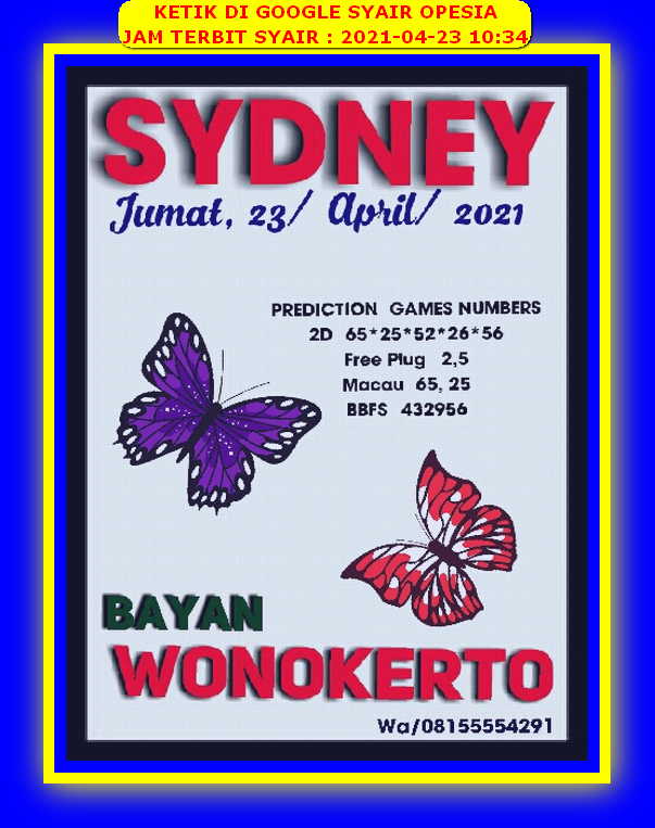 gambar togel sydney