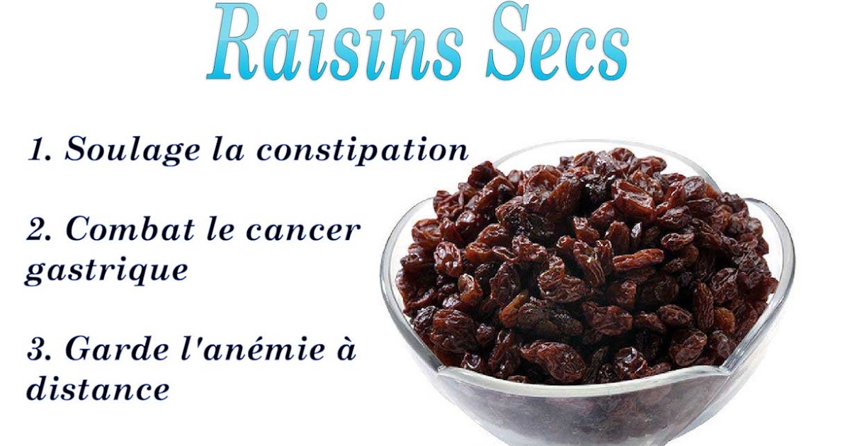 Sports et Santé 8 Avantages incroyables pour la santé des raisins secs