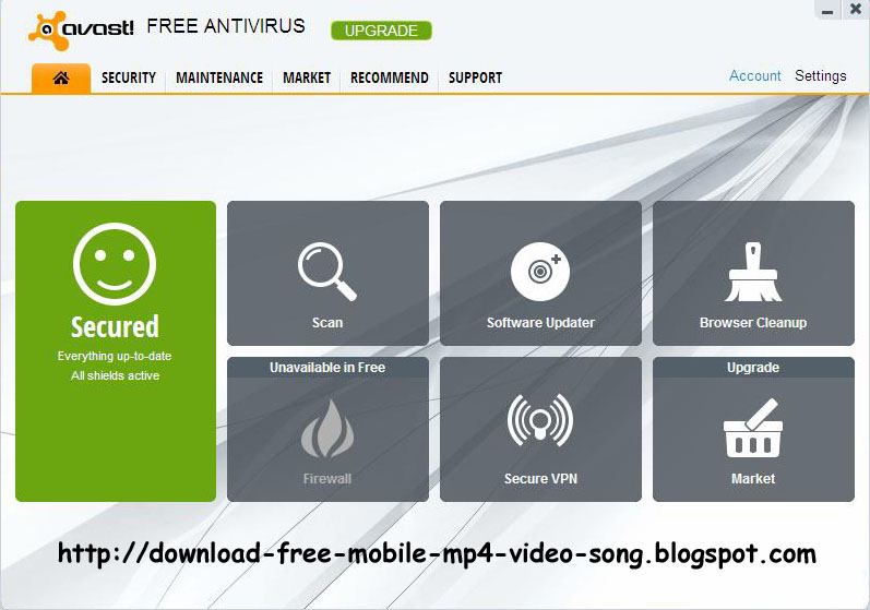 Mobile Media Zone: Download Latest Avast Free Antivirus 8 With Update ...