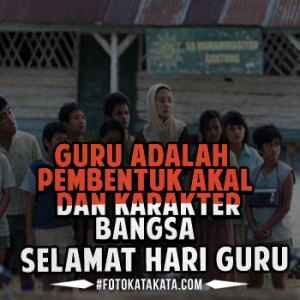 Gambar Kata dan Animasi Keren Ucapan Hari Guru