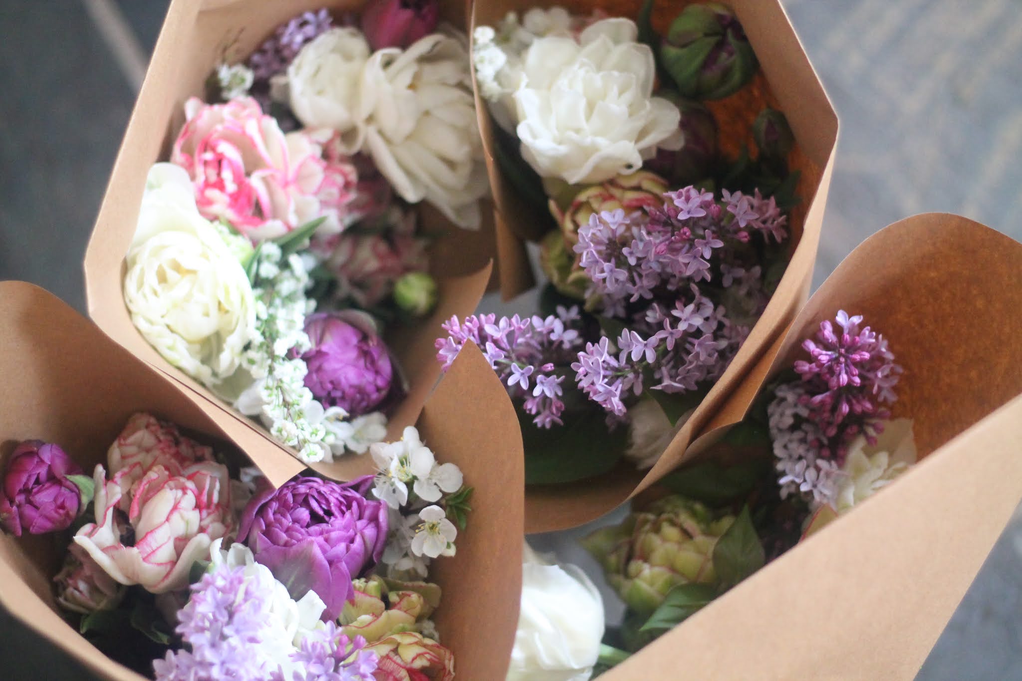 A blog for my mom 15/52 Dandelion Crowns and Spring Bouquets