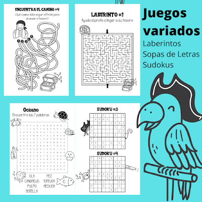 ibro, actividades infantil, sudoku, colorear, sopas de letras, dibujo, matemáticas, ingles, español,
