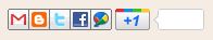 Виджет социальных кнопок от Blogger