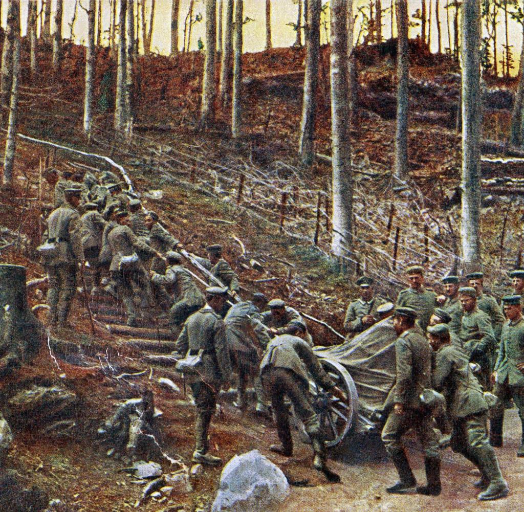 Эпизоды первой мировой войны. Окончание первой мировой войны.
