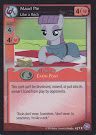 My Little Pony Maud Pie, Like a Rock The Crystal Games CCG Card