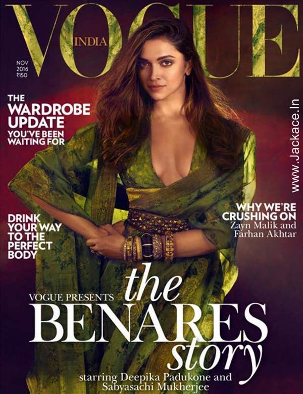 Killer! Deepika Padukone Features On Vogue Benares Style