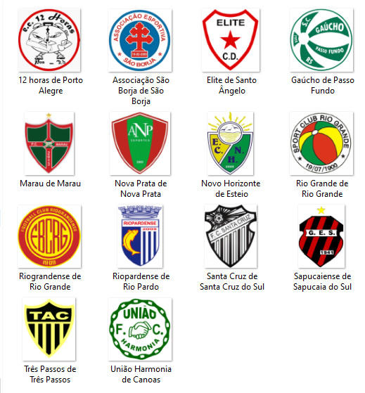 Segunda Divisão Confira os classificados para as quartas de final da  Segunda Divisão - Gauchão Série B
