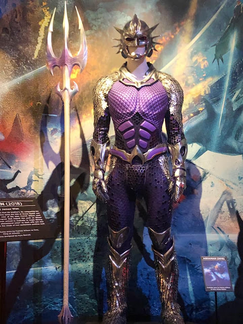 Exposition costumes Aquaman Studios Warner Bros Los Angeles