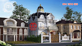 Mẫu thiết kế biệt thự Pháp với màu trắng sang trọng quý phái - Mã số BT2629 - Ảnh 2