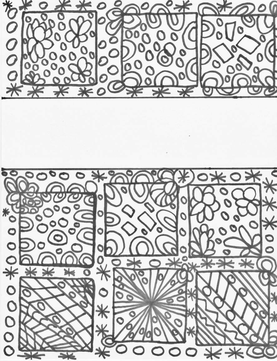 Sweetness Meditations: Free Cute Binder Cover Coloring Pages