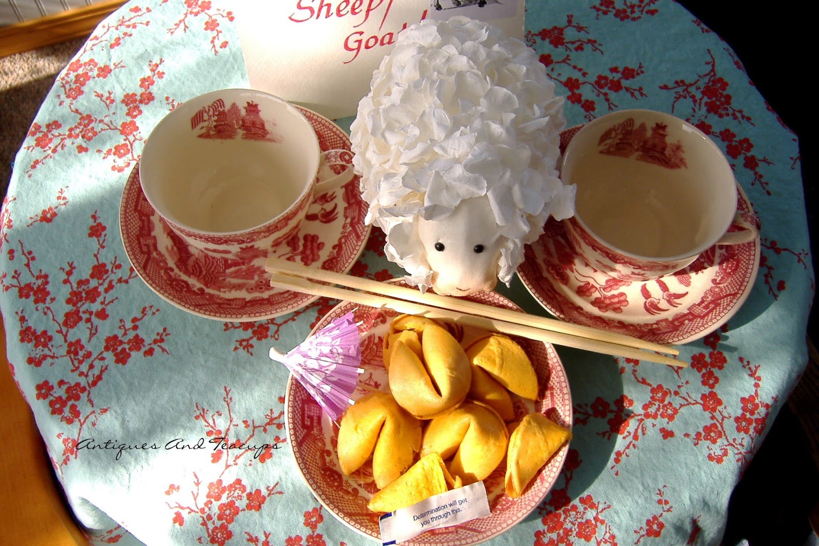 Antiques And Teacups Tuesday Cuppa Tea, Chinese New Year, Red Willow