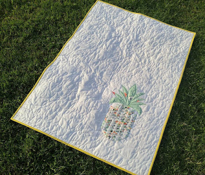 Selvage Fruits of the Spirit Pineapple Quilt by Laura Piland Slice of Pi Quilts