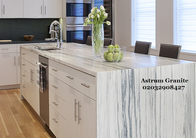 Top Quality Arabescato Corchia Marble Kitchen Worktop in London