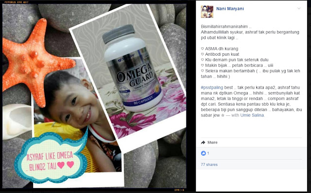 omega merawat asma, rawat asma dengan supplement