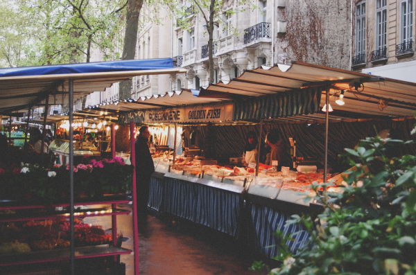 {travel inspiration | places : at the parisian flower markets}