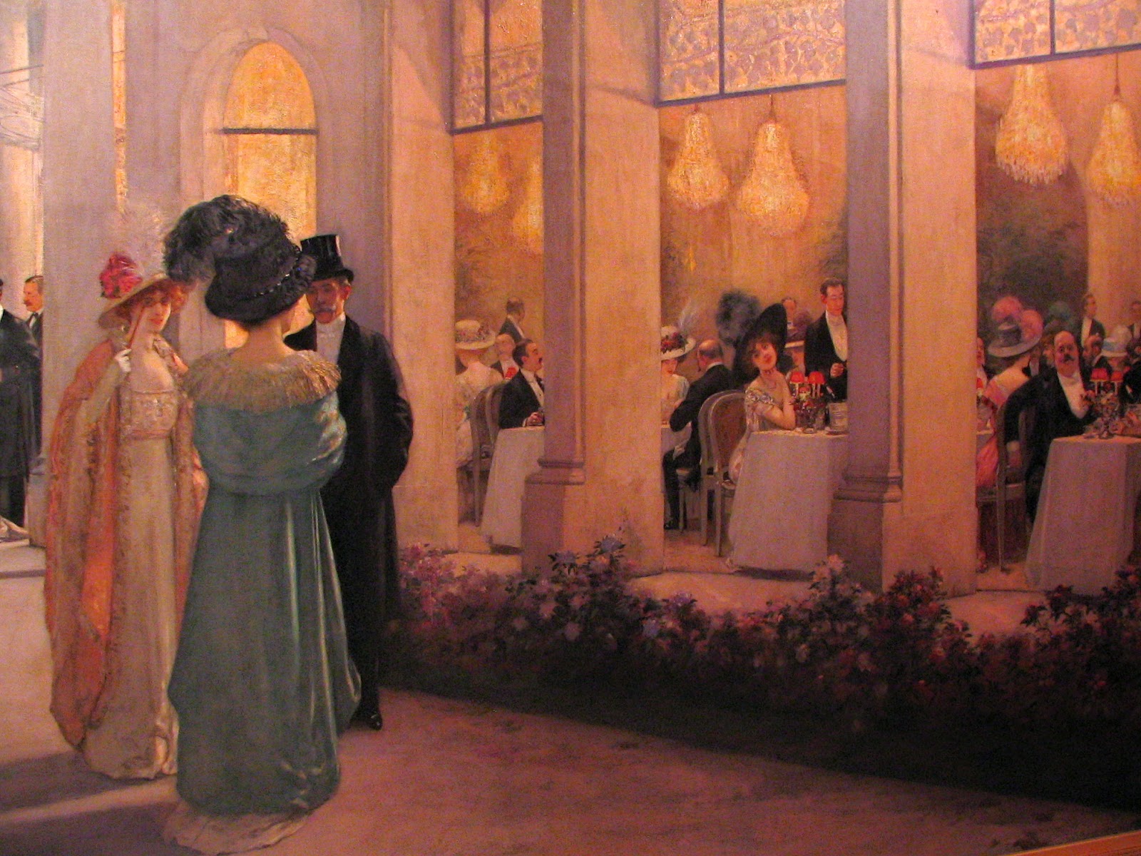 Возвращение с бала анри жерве о чем картина