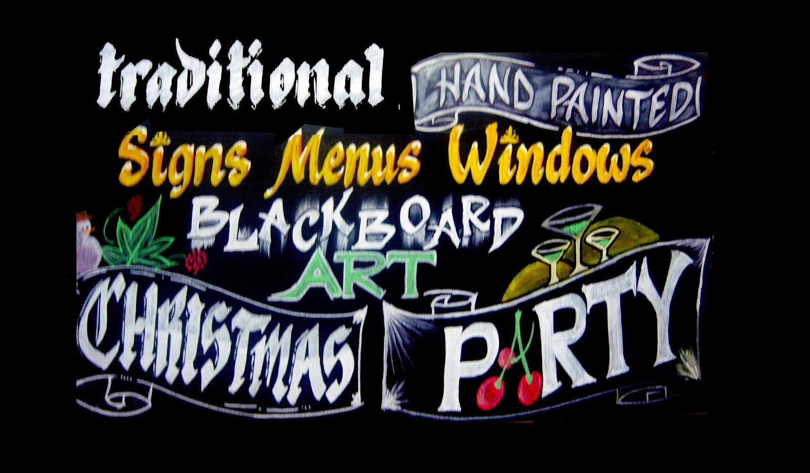 Chalkboard Art Design, London