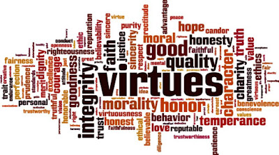 مزايا و فضائل باللغة الانجليزية Virtues in English