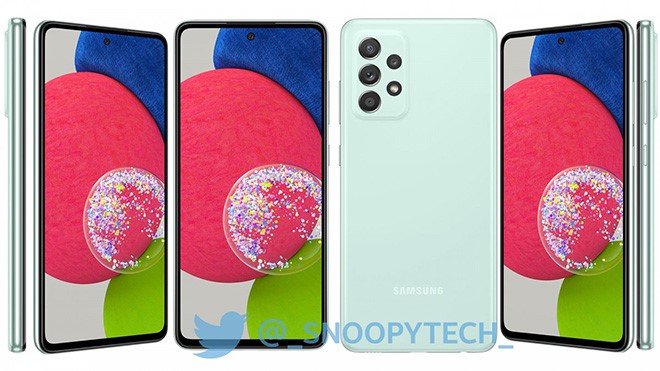 Những hình ảnh nóng nhất của Galaxy A52s 5G