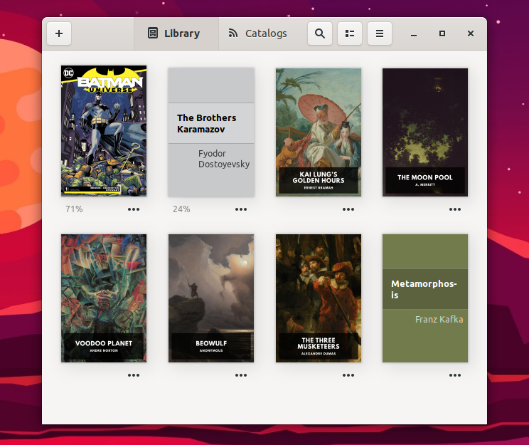 Linux eBook Reader Foliate 2.2.0 Adds Library View, eBook Discovery And
