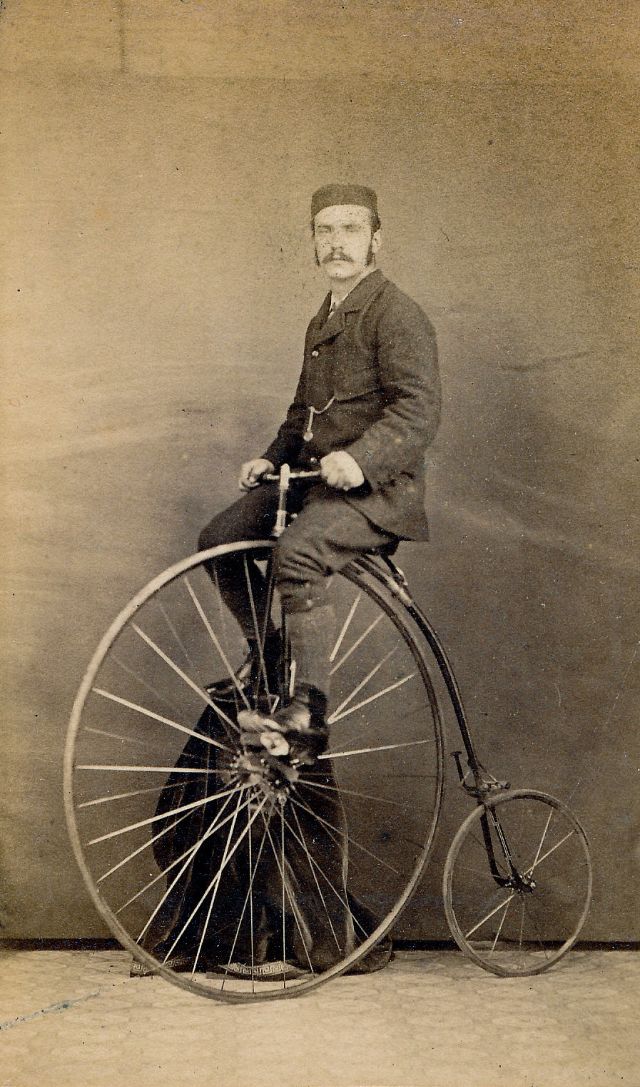old penny farthing