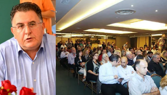 Ο Ευβοιώτης Στάθης Πανταζής ομιλητής σε μεγάλη συγκέντρωση στο ξενοδοχείο «DIVANI CARAVEL» στην Αθήνα