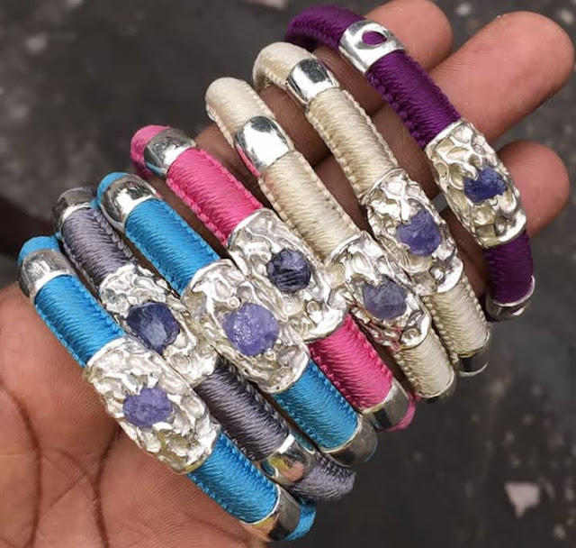 Uru tanzanite bracelet sale