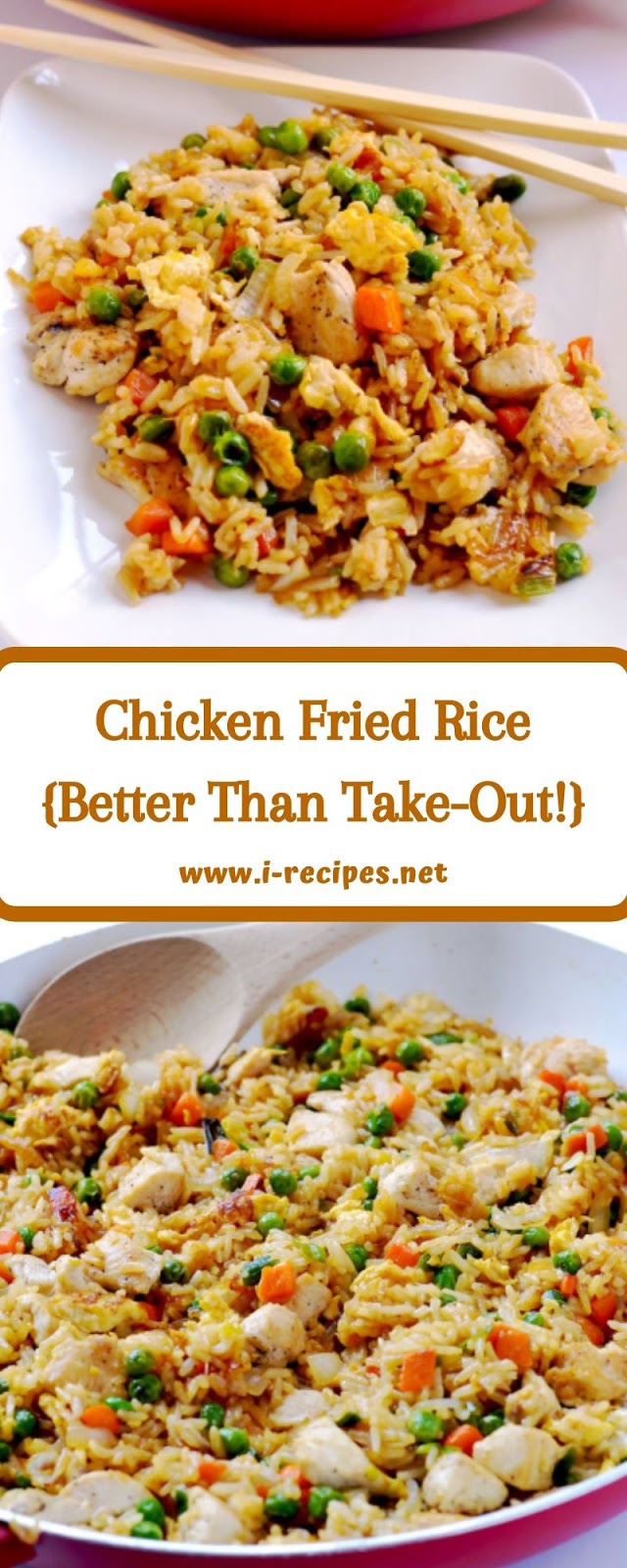 Chicken Fried Rice {Better Than Take-Out!}