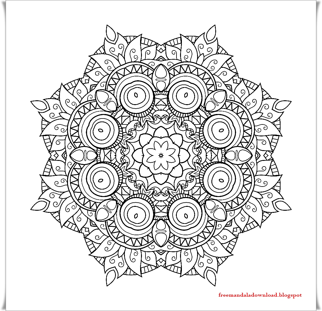 Entspannen Sie Sich! Mandala Free Mandala Entspannen Sie Sich! Mandala Free Mandala