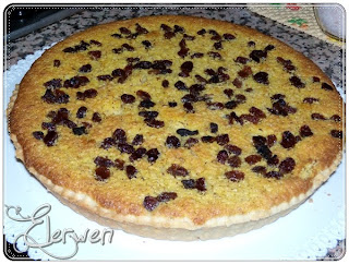 crostata di semolino e mandorle