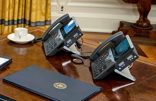 : The phones in president Biden's Oval Office