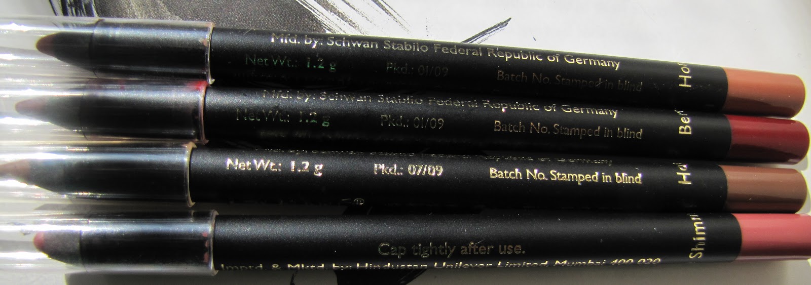 Lakme Glide on Lip Pencils Review