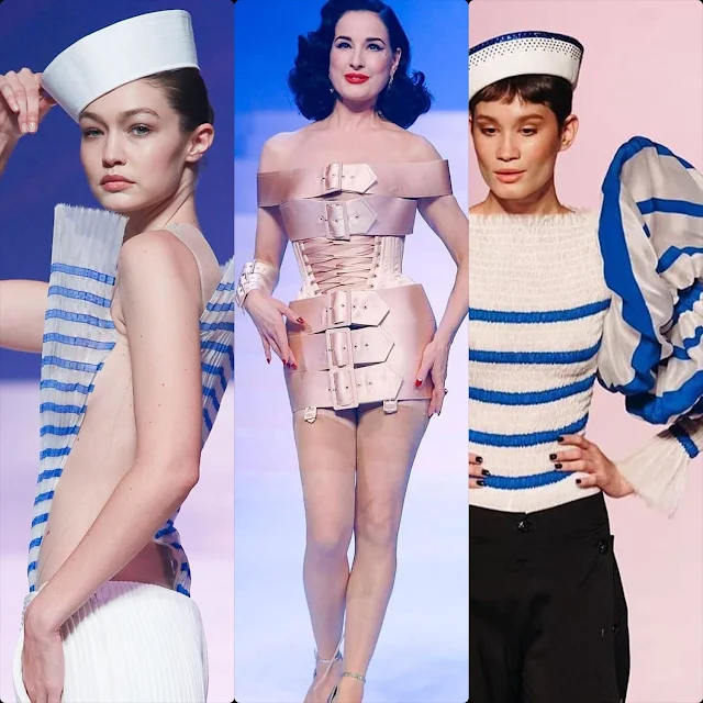 Jean Paul Gaultier Last show Haute Couture Spring Summer 2020. RUNWAY MAGAZINE ® Collections