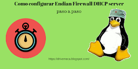 Configurando Endian Firewall DHCP server