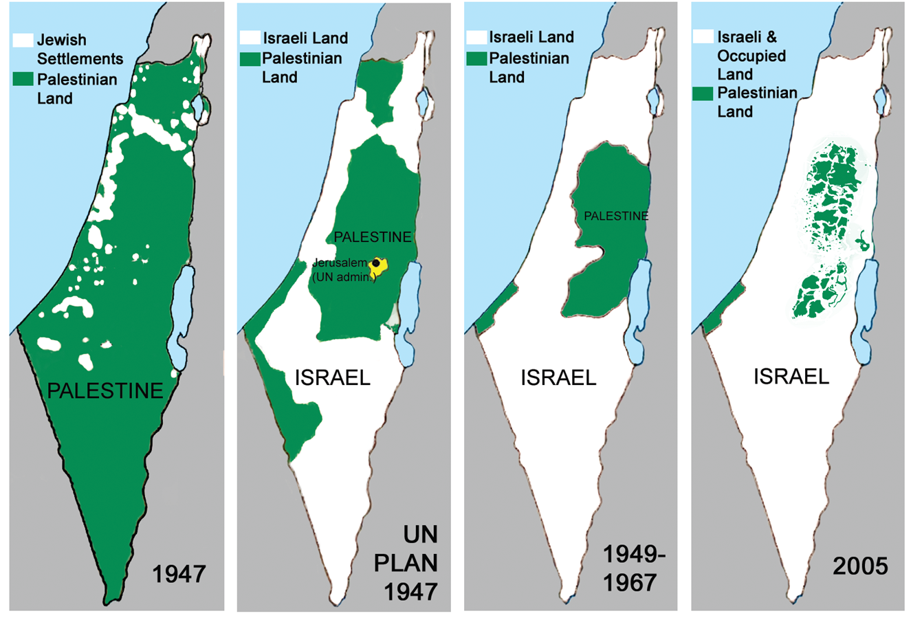 Negara palestin peta Inilah Alasan