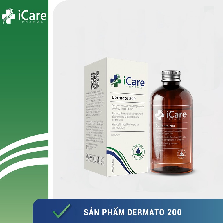 [iCare Pharma] Serum Ngăn Rụng Tóc Dermato 200