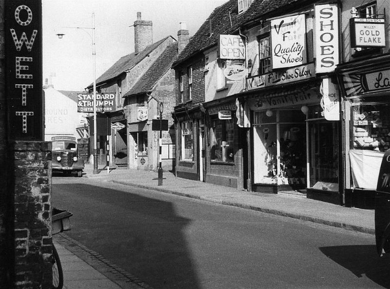 Street Scenes of Aylesbury, England in the Mid1950s Through