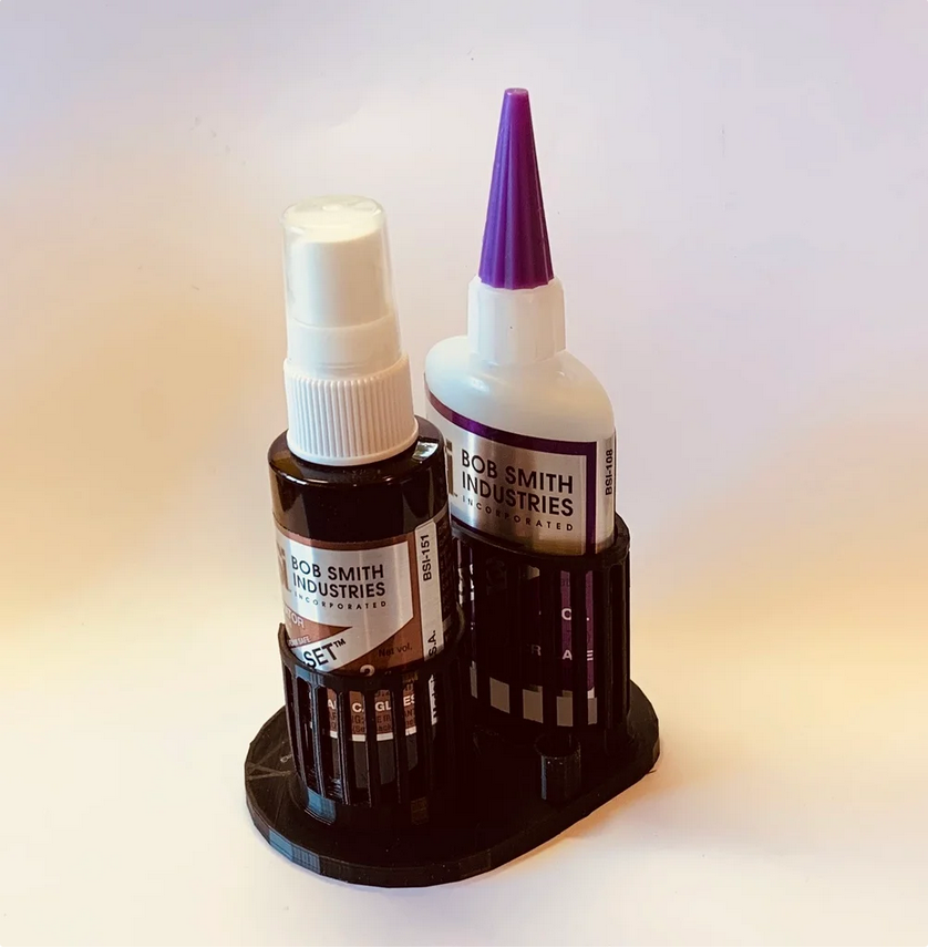 BSI News CA Glue Used for 3D Printing with PLA plastic